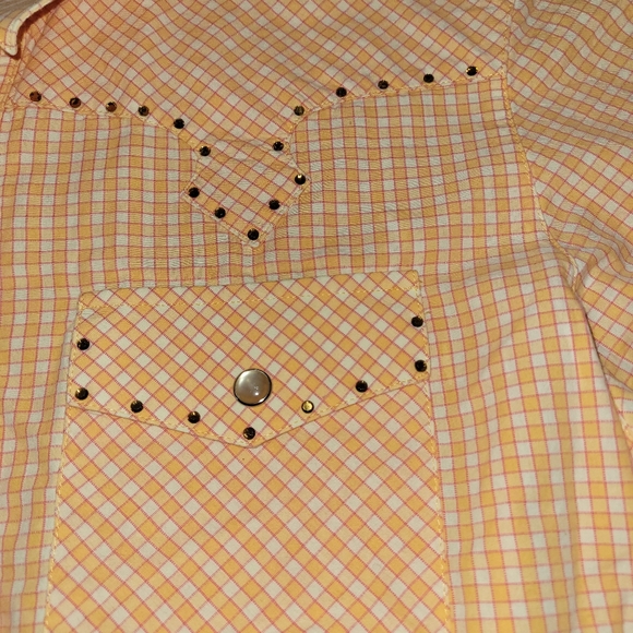 WOMEN'S CRUEL GIRL PEARL SNAP LONGSLEEVE SHIRT - Picture 3 of 8